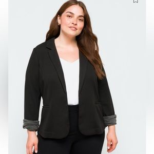 Skies Are Blue: Asa Knit Blazer